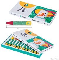 Adel 12'li Yağlı Pastel Boya Seti