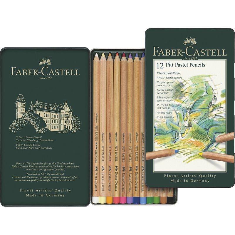 Faber-Castell 12'li Kalem Pastel Boya Seti