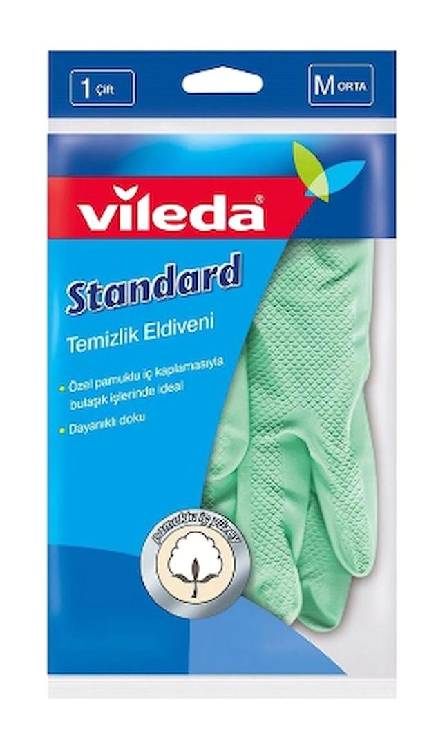 Vileda Standart Medium Temizlik Eldiveni 24 Paket