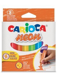 Carioca Kalemi Fosforlu 8li Pastel Boya