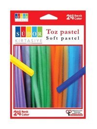 Südor 24 Renk Toz Pastel Boya