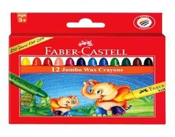 Faber-Castell Pastel Wax Crayon Süper 12 Renk Pastel Boya