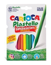 Carioca Plastello SuperResistente 12'li Pastel Boya