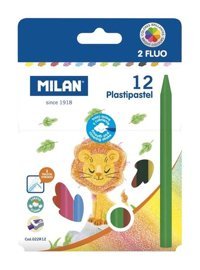 Mikro 12 Renk Kapaklı Pastel Boya