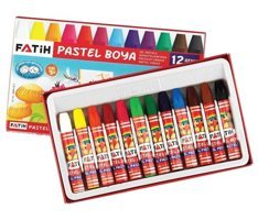 Fatih 34012 Karton Kutu 12 Renk Pastel Boya