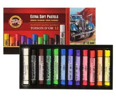 Koh-i Noor Toison Dor Extra Soft 12'li Pastel Boya Pastel Boya