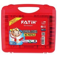 Fatih Plastik Çantalı 18 Renk Pastel Boya