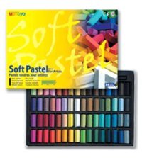 Mungyo Gallery Artists' Soft Pastel 64 Renk Yarım Boy Pastel Boya
