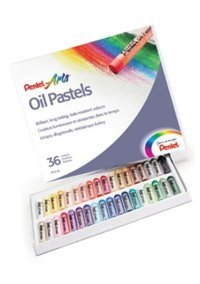 Pentel Arts Yağlı 36 Renk / Yphn36 Pastel Boya