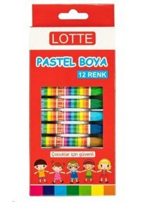 Lotte 12 Renk LT740 Pastel Boya