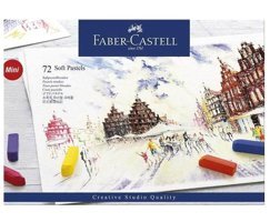 Faber-Castell Soft Pastels, Toz Pastel Set 72 Renk Pastel Boya