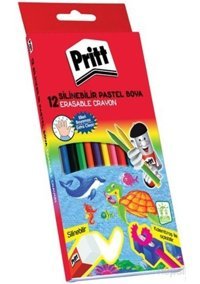 Prıtt Silinebilir 12'li Pastel Boya