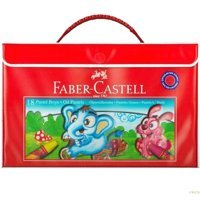 Faber-Castell Plastik Çantali Pastel 18'li Pastel Boya