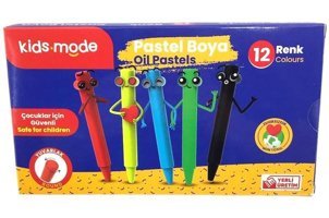 Kids Mode 12'li Pastel Boya