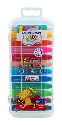 Pensan Kutu 12'li Pe99967 Pastel Boya