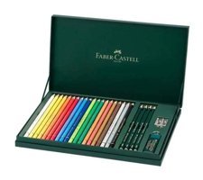 Faber-Castell Polychromos&Castell 9000 Boya Kalemi Set Pastel Boya