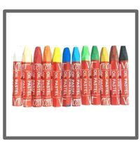 Vincent Tek Renk Açık Mavi 3'lü Pastel Boya