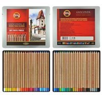Koh-i Noor Gioconda Soft Pastel Kalem 48 Renk Metal Kutu Pastel Boya