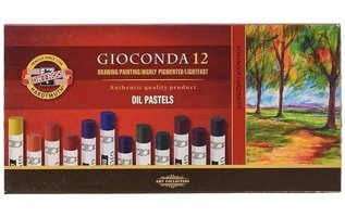 Koh-i Noor Gioconda Yağlı 12'li Seti Pastel Boya