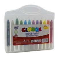 Globox Çevirmeli Jel 12'li Pastel Boya