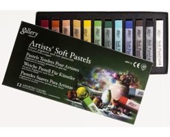Mungyo Gallery Soft Toz Tam Boy 12'li Pastel Boya