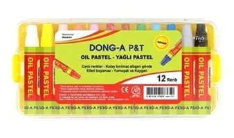 Donga 12'li Plastik Kutulu Pastel Boya
