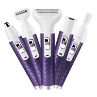 Weichuang The Beauty Shop Koltuk Altı Genital Bölge Yüz Bacak İçin Kablosuz Işıklı Mini Epilasyon Cihazı Mor