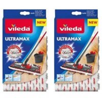 Vileda Ultramax 2'li Yedek Mop Beyaz