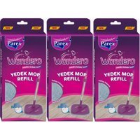 Parex Wondero 3'lü Yedek Mop Gri