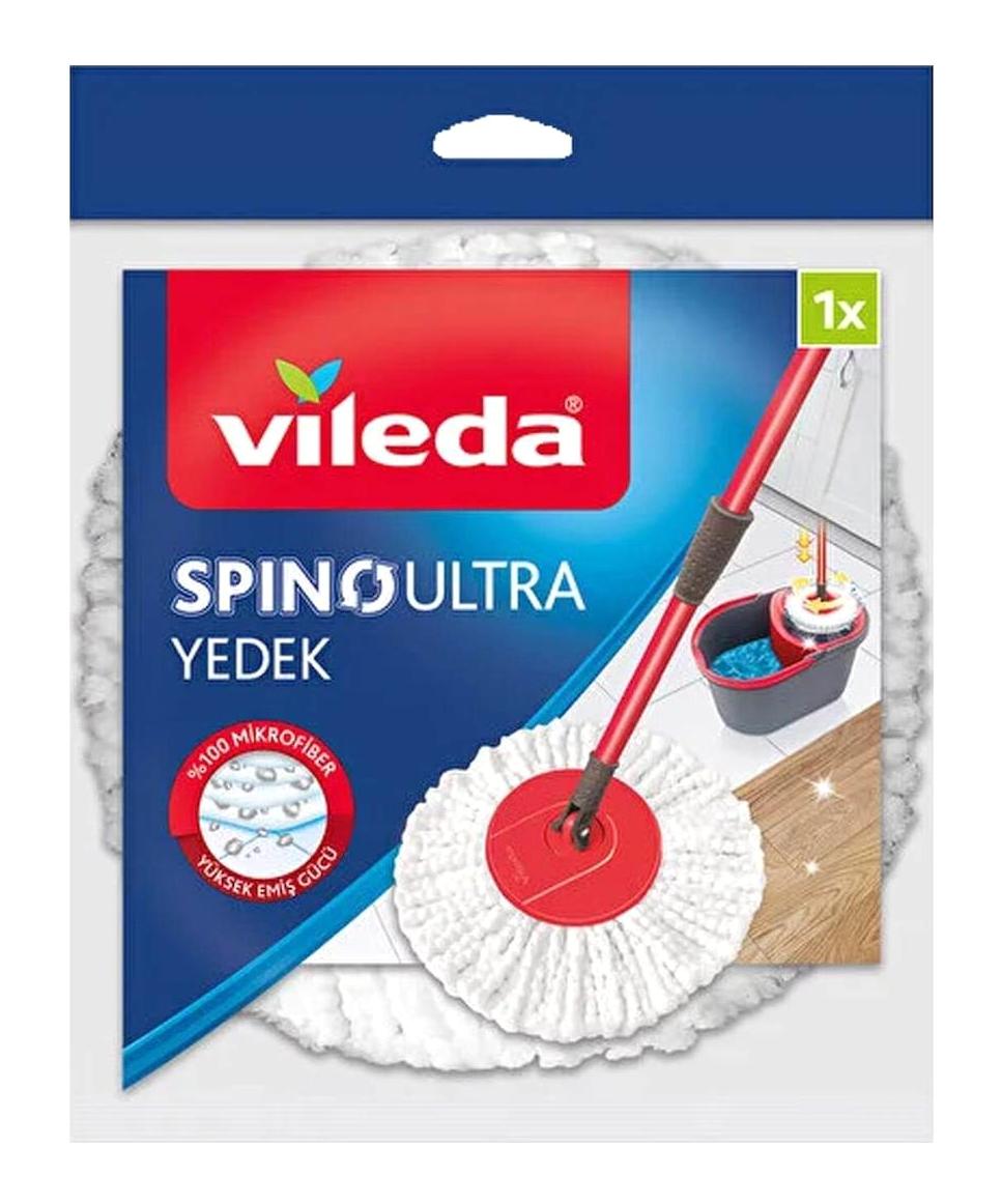 Vileda Spino Ultra Yedek Paspas Beyaz