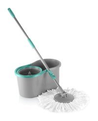 Cvs DN 411 Döner Başlıklı Mop Temizlik Seti Gri