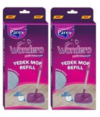 Parex Wondero 2'li Yedek Mop Gri