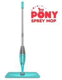 Pony Sprey Mop Temizlik Seti Mavi