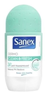 Sanex Dermo Clean&Fresh Roll-On Unisex Deodorant 50 ml