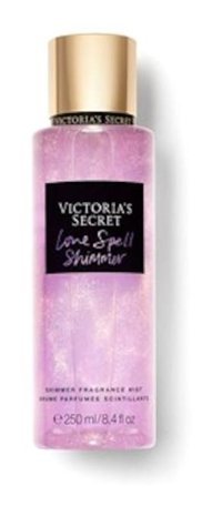 Victoria's Secret Love Spell Kiraz Çiçeği-Taze Şeftali Simli Kadın Vücut Spreyi 250 ml