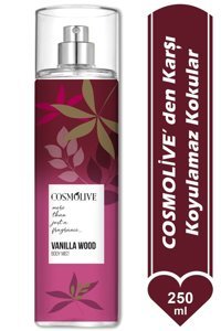 Cosmolive Vanılla Wood Nemlendiricili Kadın Vücut Spreyi 250 ml