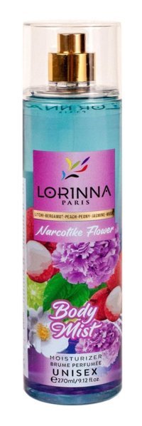 Lorinna Paris Narcotıke Flower Çiçeksi Unisex Vücut Spreyi 270 ml