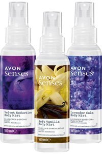 Avon Senses Orkide Unisex Vücut Spreyi 3x100 ml