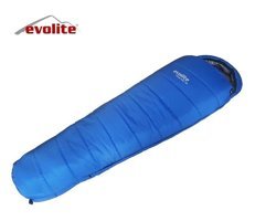 Evolite Ocean Pro -18 Derece Polyester Kış Dağcılık Tek Kişilik Yetişkin Uyku Tulumu Mavi