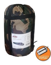 Evolite Alaska Pro - 15 Derece Sentetik Dört Mevsim Dağcılık Tek Kişilik Yetişkin Uyku Tulumu Çok Renkli