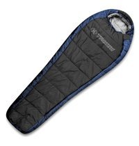 Trimm Arktis -29 Derece Polyester Kış Kamp Tek Kişilik Yetişkin Uyku Tulumu Mavi