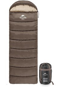 Naturehike U350 -13 Derece Elyaf Kış Dağcılık Tek Kişilik Yetişkin Uyku Tulumu Çok Renkli