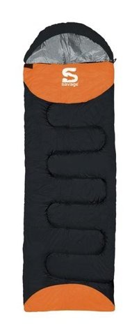 Savage Gear Ys-509 -20 Derece Sentetik 4 Mevsim Dağcılık Tek Kişilik Yetişkin Uyku Tulumu Siyah