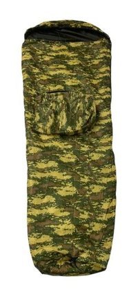 Bikatex - 604-825- -8 Derece Elyaf Kış Trekking Tek Kişilik Yetişkin Uyku Tulumu Çok Renkli