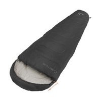 Easy Camp Cosmos - 5 Derece Polyester Dört Mevsim Kamp Tek Kişilik Yetişkin Uyku Tulumu Siyah