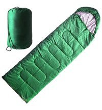 Dft 5 Derece Polyester Dört Mevsim Kamp Tek Kişilik Yetişkin Uyku Tulumu Yeşil