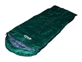 Captain 7405 Mumya 15 Derece Polyester Dört Mevsim Kamp Tek Kişilik Yetişkin Uyku Tulumu Yeşil
