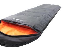 Madfox Cavery Stone -20 Derece Polyester Kış Kamp Tek Kişilik Yetişkin Uyku Tulumu Siyah