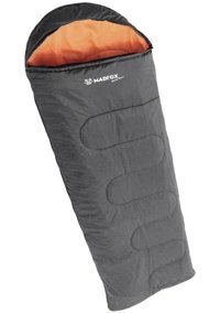 Madfox Cavery Stone 0 Derece Polyester Dört Mevsim Kamp Tek Kişilik Yetişkin Uyku Tulumu Gri
