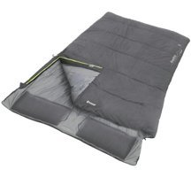 Outwell Roadtrip Double -16 Derece Polyester Dört Mevsim Kamp Tek Kişilik Yetişkin Uyku Tulumu Gri
